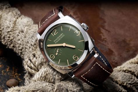 panerai radiomir green dial